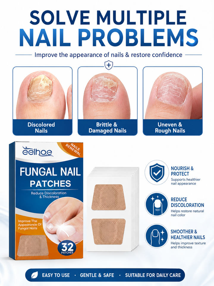 Fungal Toenail Treatment Patches — Visibly Clearer Nails