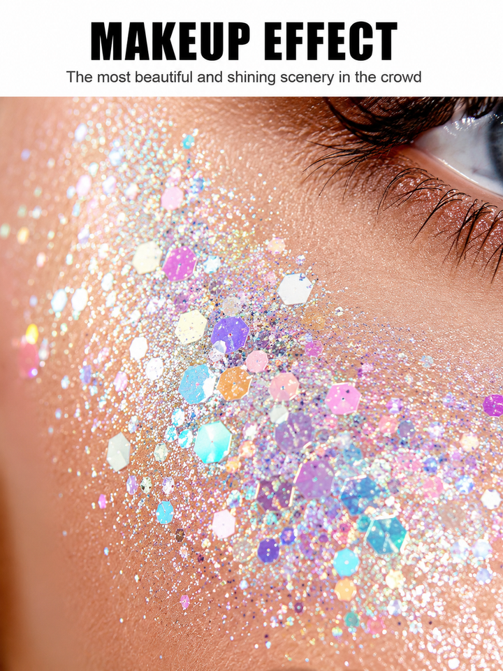 EELHOE Holographic Glitter Gel — Body & Face Shimmer