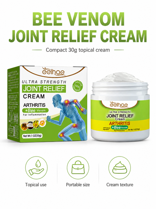 Joint Relief Cream with Bee Venom — Targeted Inflammation
