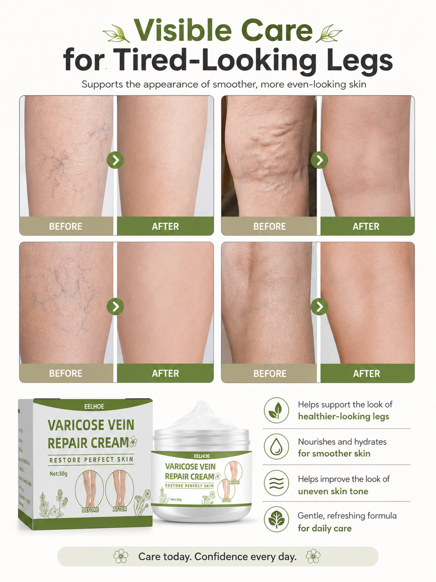 Varicose Vein Repair Cream — Reduces Spider Vein Appearance