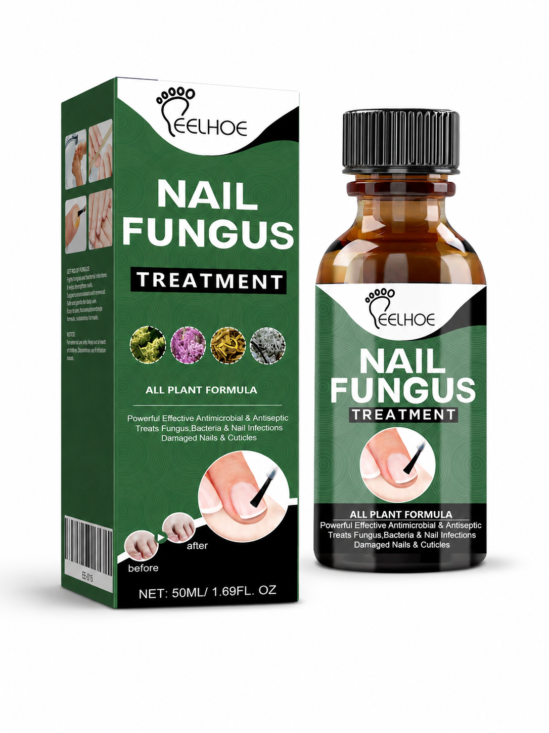 EELHOE Natural Antifungal Nail Treatment Liquid 50ml