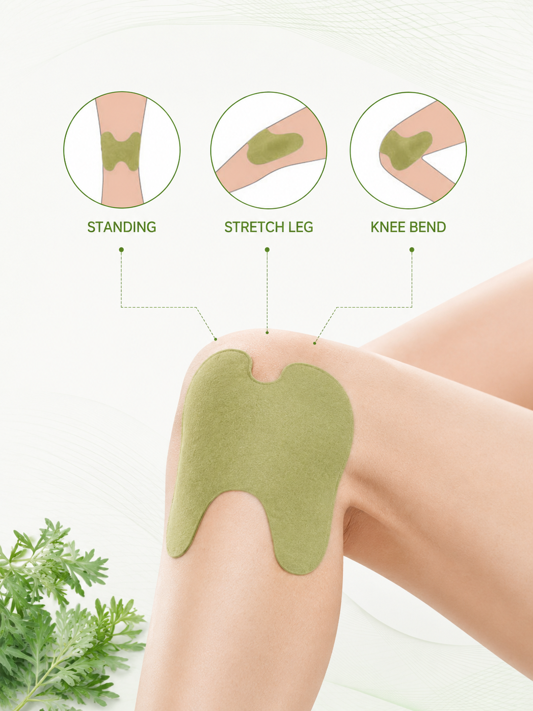 EELHOE Wormwood Pain Relief Patch — 10-Pack