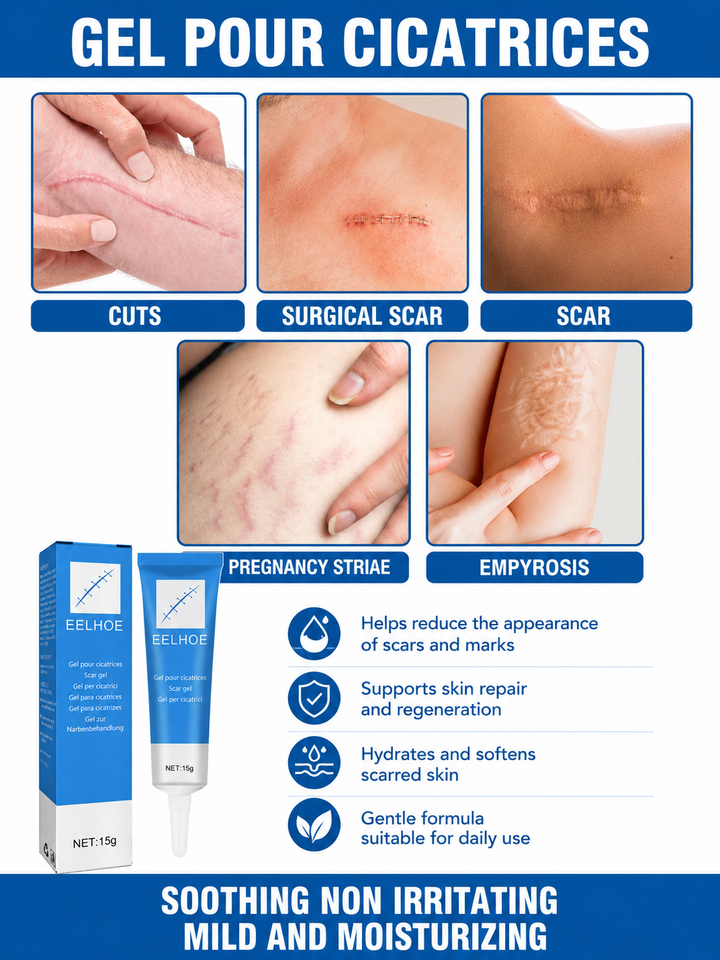 EELHOE Scar Gel — Soothing Scar & Stretch Mark Treatment