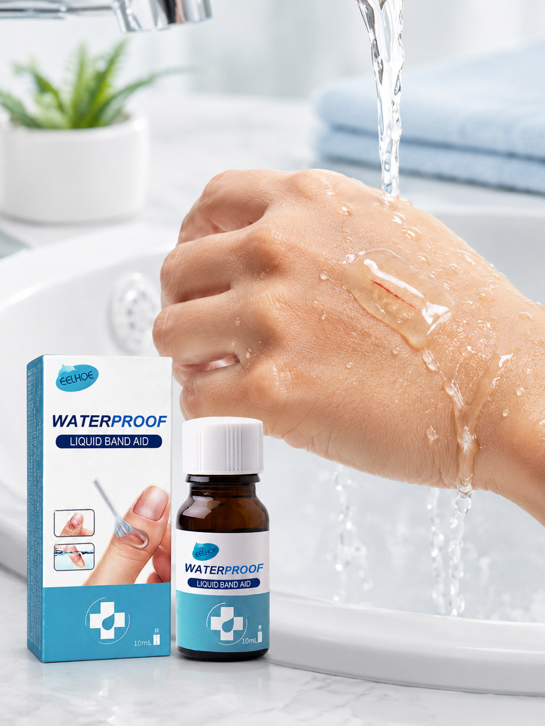 Waterproof Liquid Bandage – Protective Skin Repair for Cuts