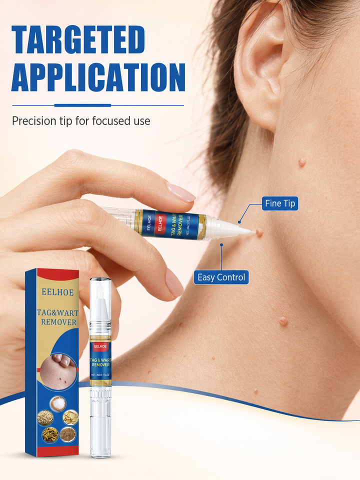 Skin Tag & Wart Remover Pen — Botanical Precision Formula