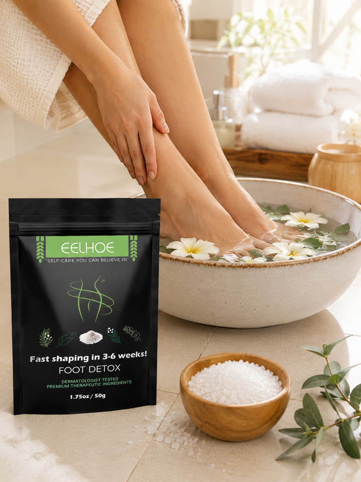 Foot Bath Salts for Body Sculpting — Visible Shaping in 3-6 Weeks