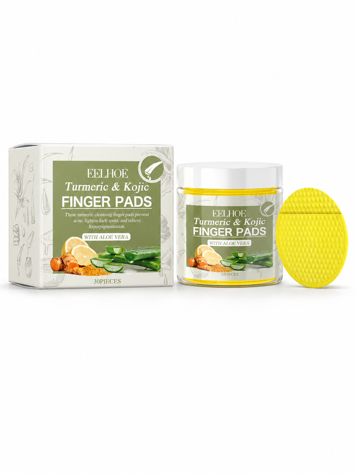 EELHOE Turmeric Kojic Acid Cleansing Pads — 30 Pcs
