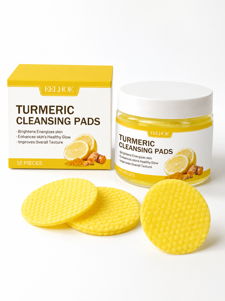 EELHOE Turmeric Lemon Cleansing Pads — 55 Pcs
