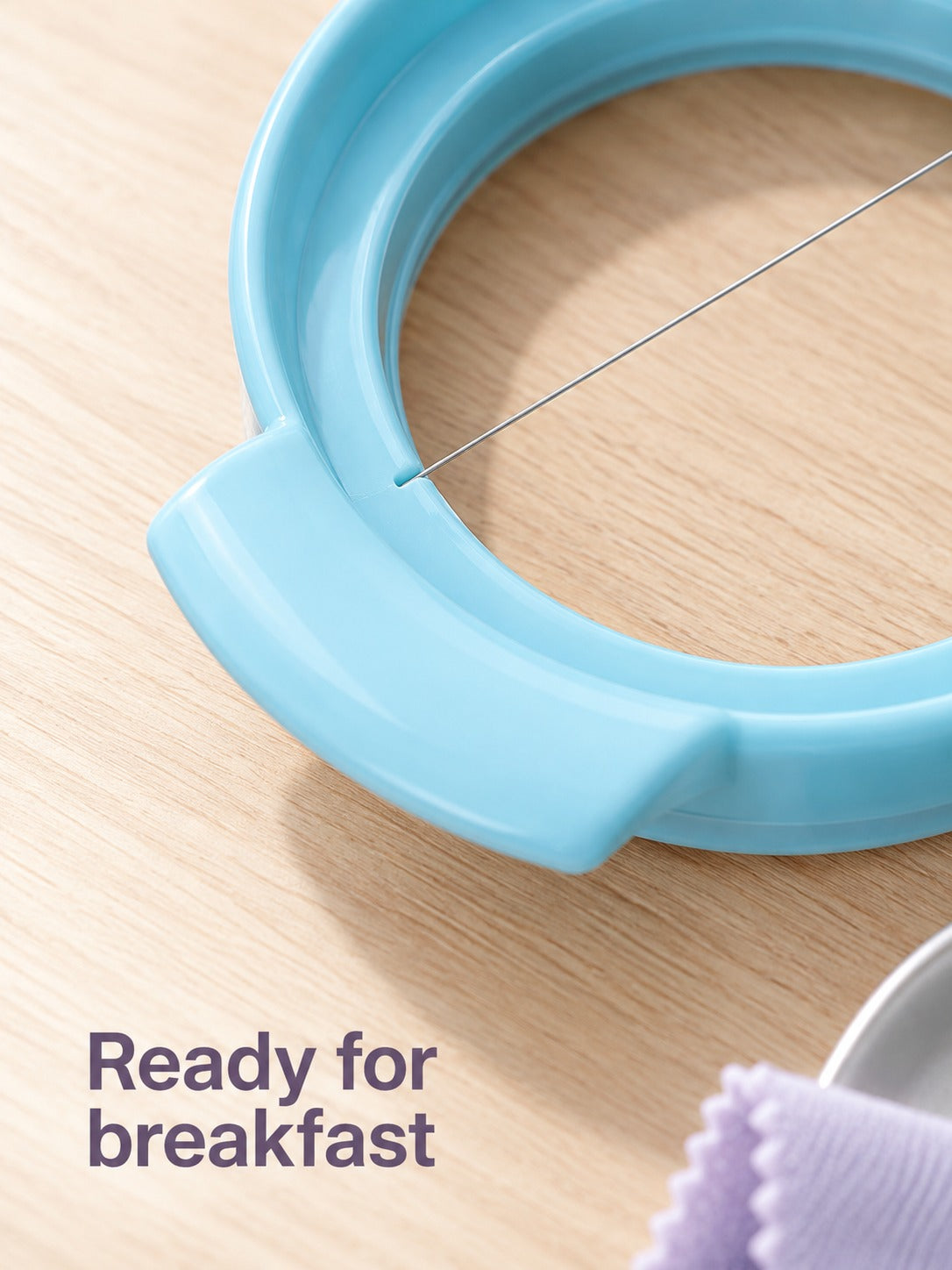 Egg Slicer 3-in-1 for Wedges, Rounds and Halves
