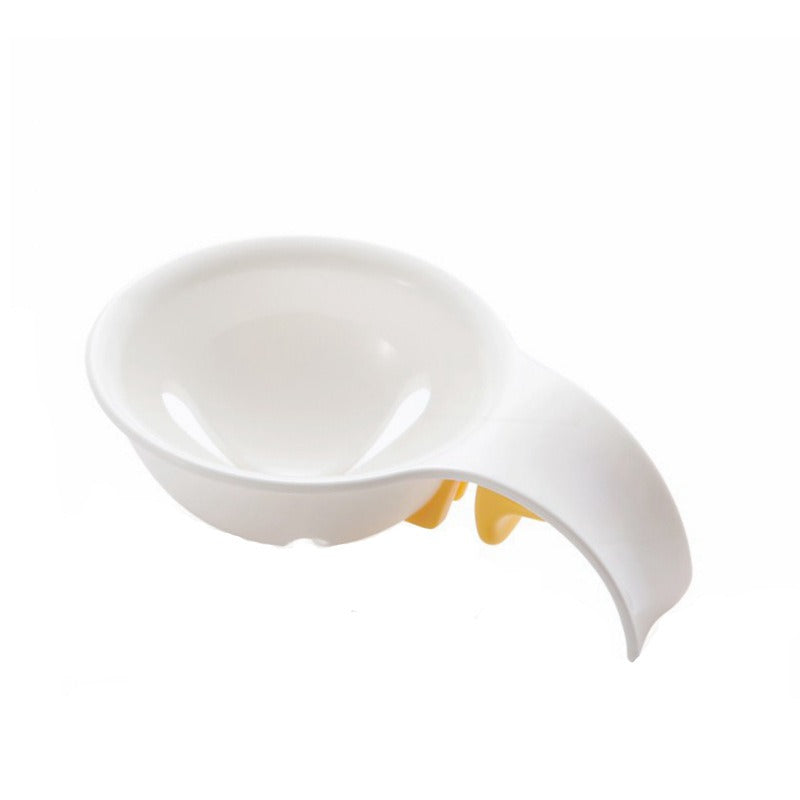 Egg Separator Bowl with Handle for Clean Yolk Separation