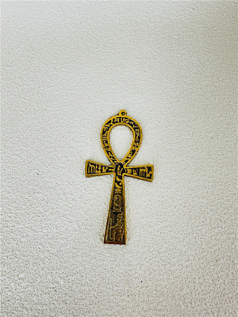 Egyptian Ankh Talisman – Meaningful Antique Brass Decor