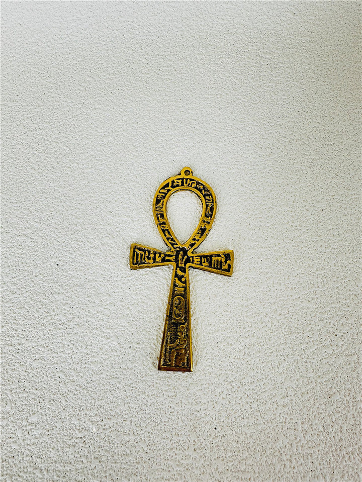 Egyptian Ankh Talisman – Meaningful Antique Brass Decor