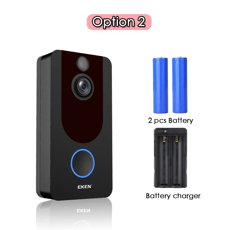 Wireless Video Doorbell Camera with 1080P Night Vision