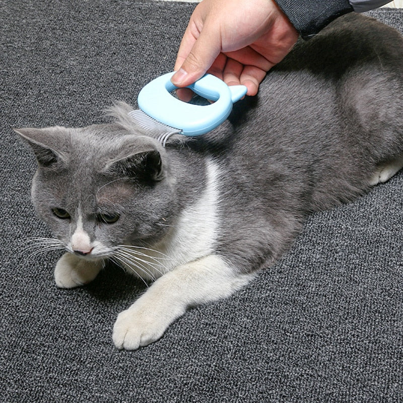 Cat Grooming Comb for Gentle Shedding & Daily Massage