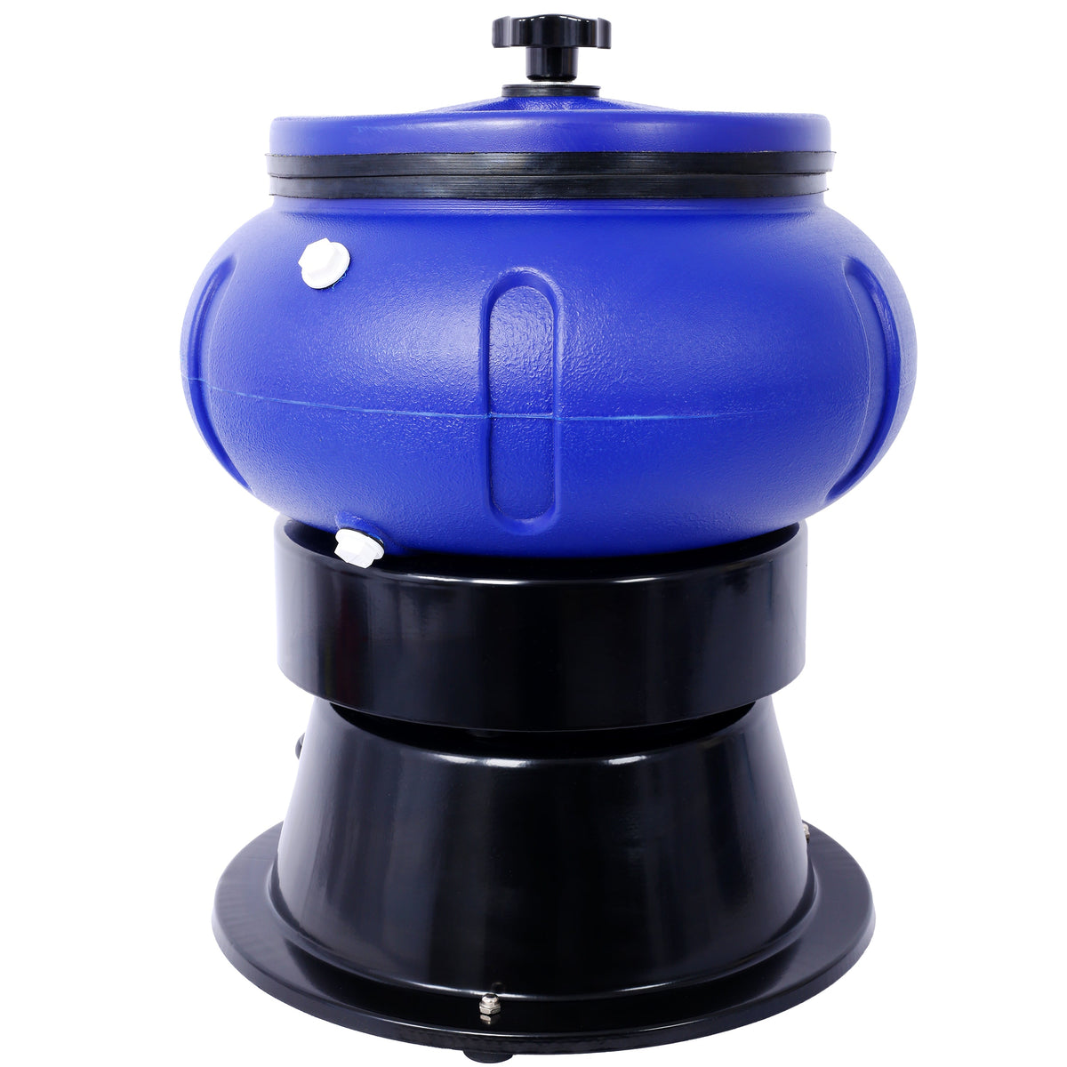 Vibratory Tumbler 18 lb Metal Polisher with Drain