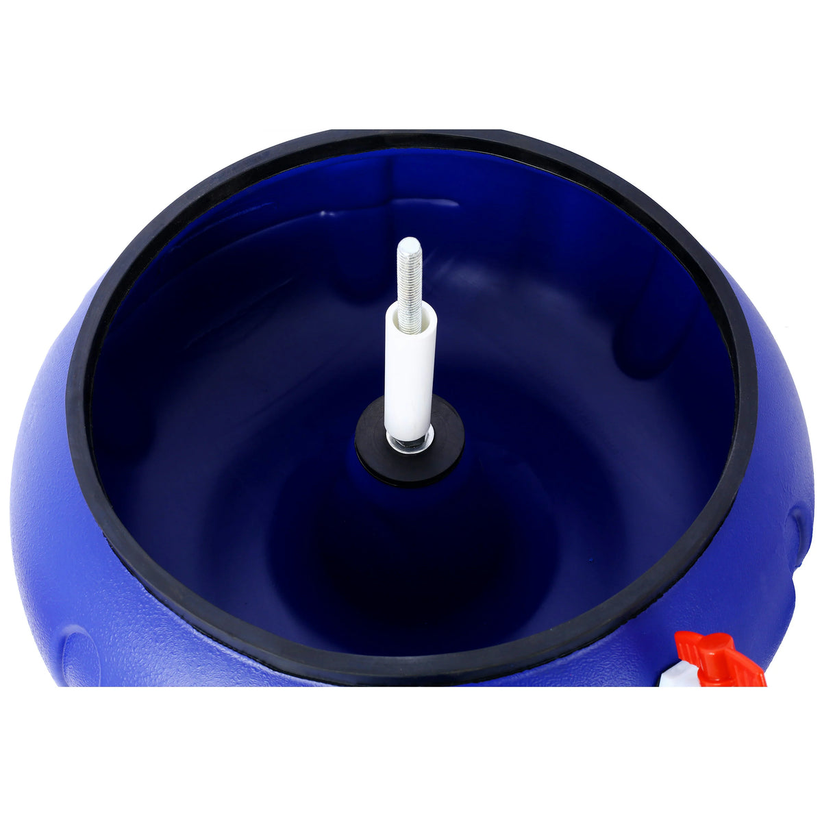 Vibratory Tumbler 18 lb Metal Polisher with Drain