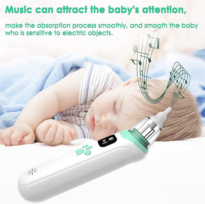 Electric Baby Nasal Aspirator for Gentle Congestion