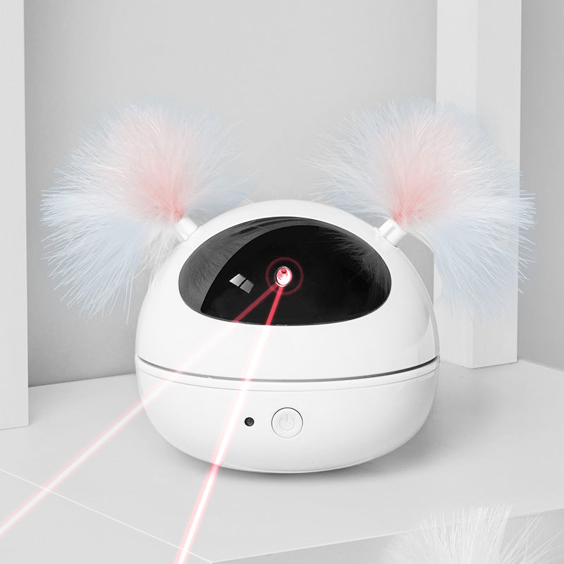 Automatic Cat Laser Toy for Hands-Free 360° Indoor Play