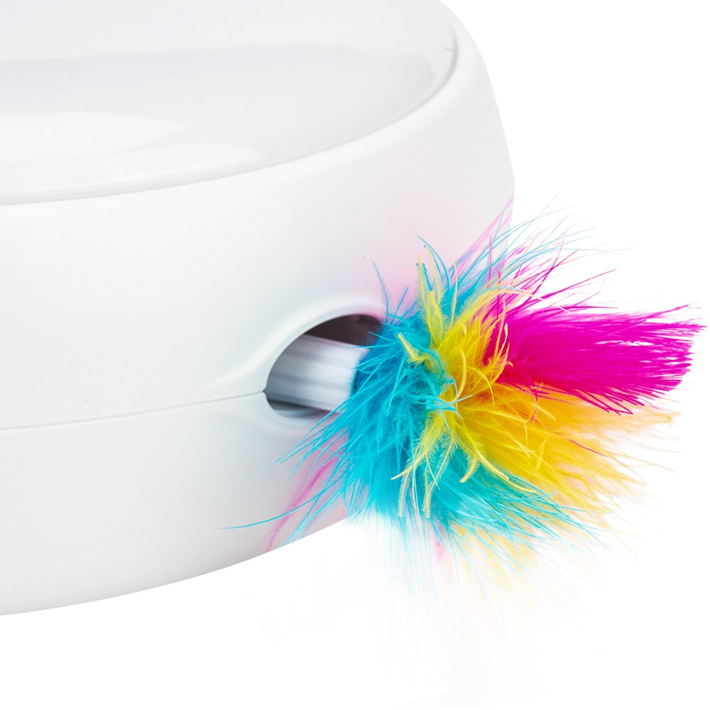 Automatic Spinning Cat Toy for Independent Indoor Play