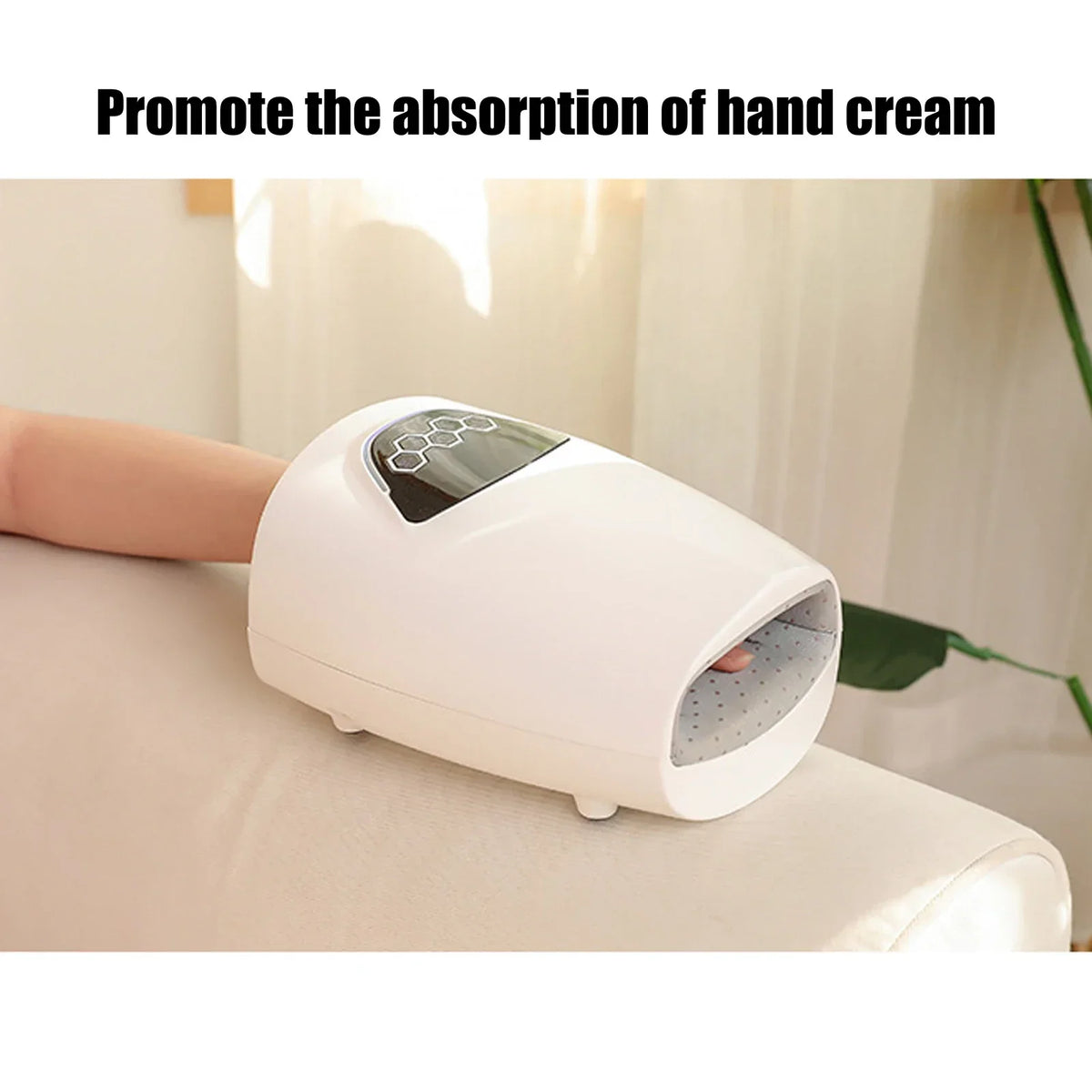Heated Electric Hand Massager with Air Compression Pockets