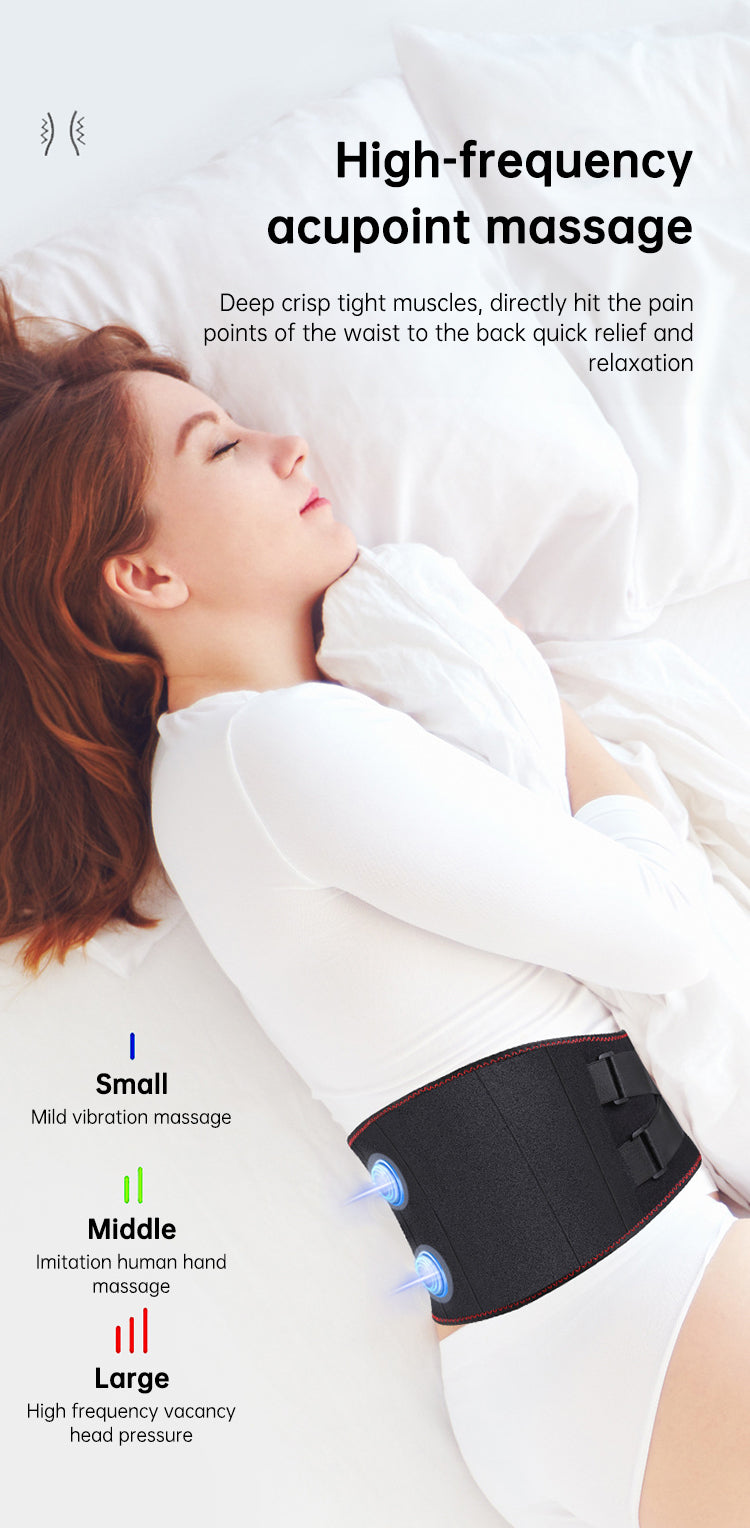 Heating Waist Massage Belt for Lower Back Relief