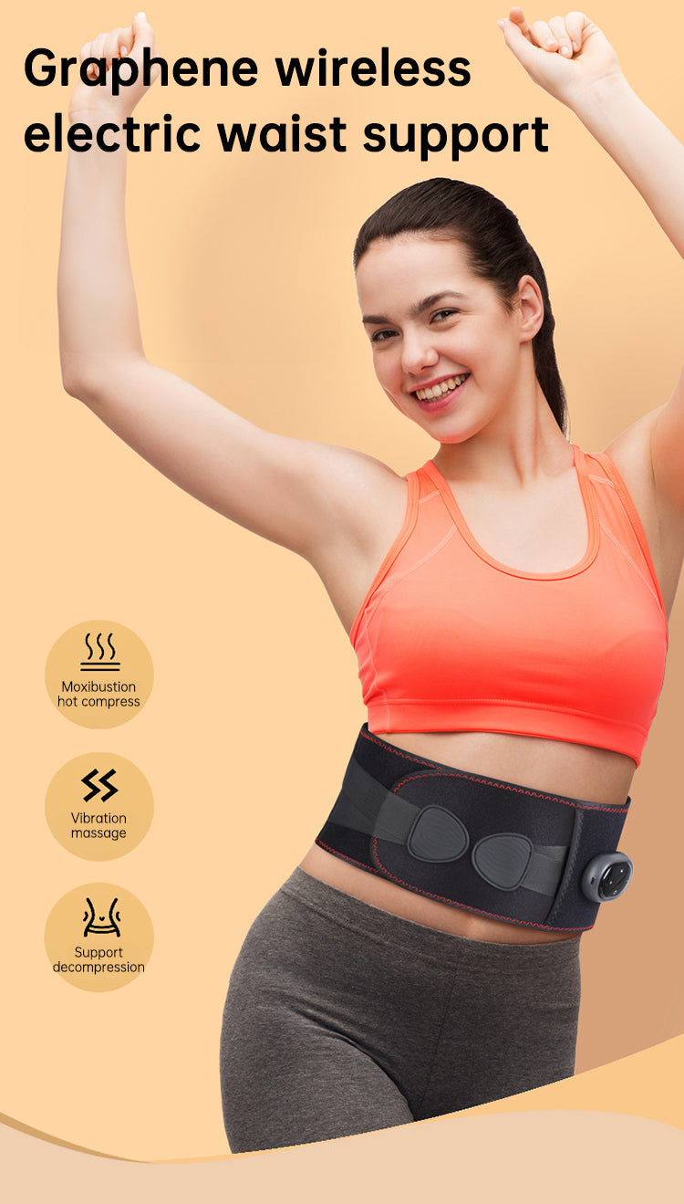 Heating Waist Massage Belt for Lower Back Relief