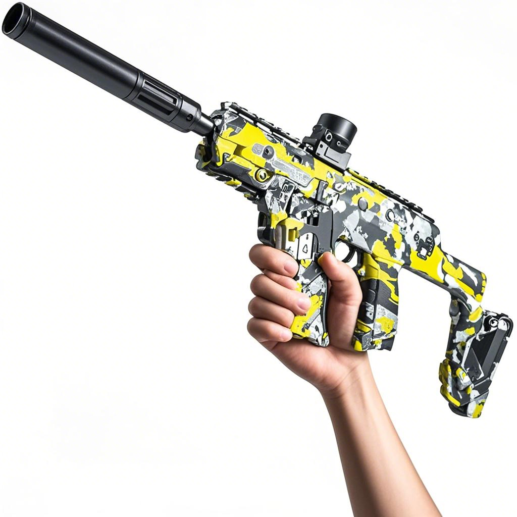 Electric Toy Blaster for Continuous-Fire Target Play