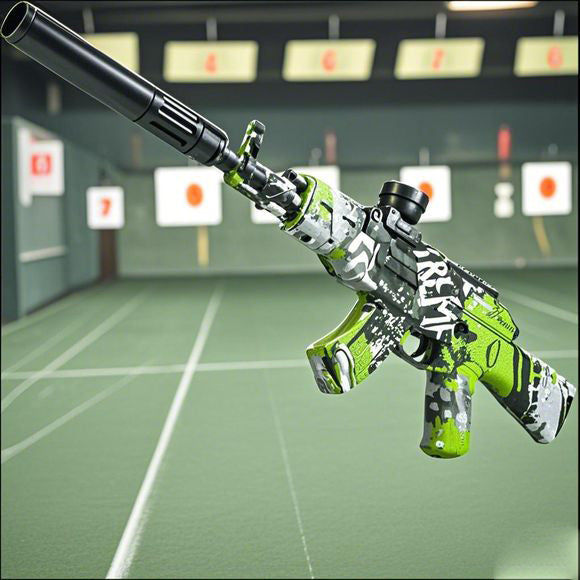Electric AK Toy Blaster for Continuous Soft-Bullet Play