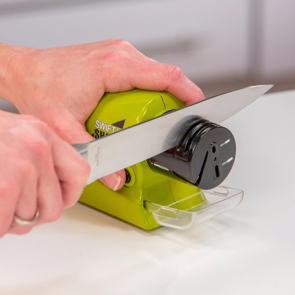 Cordless Electric Knife Sharpener for Dull Kitchen Knives