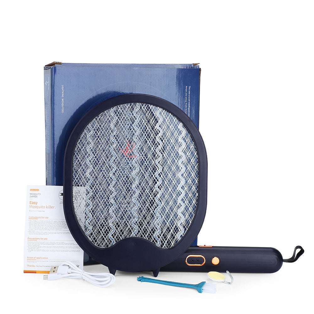 Electric Mosquito Swatter Rechargeable with Lamp