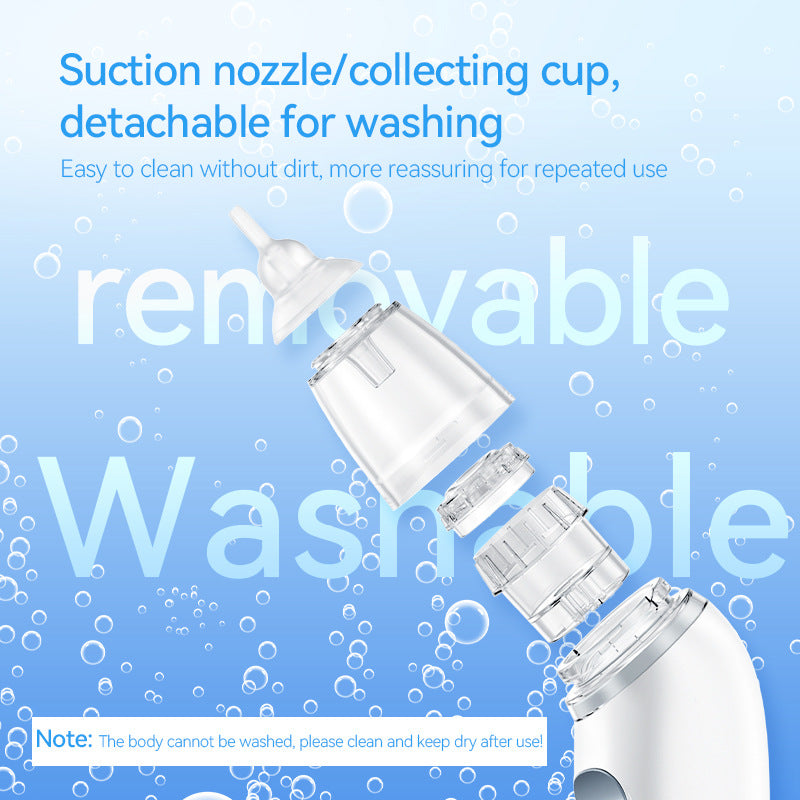 Electric Baby Nasal Aspirator for Gentle Congestion Relief