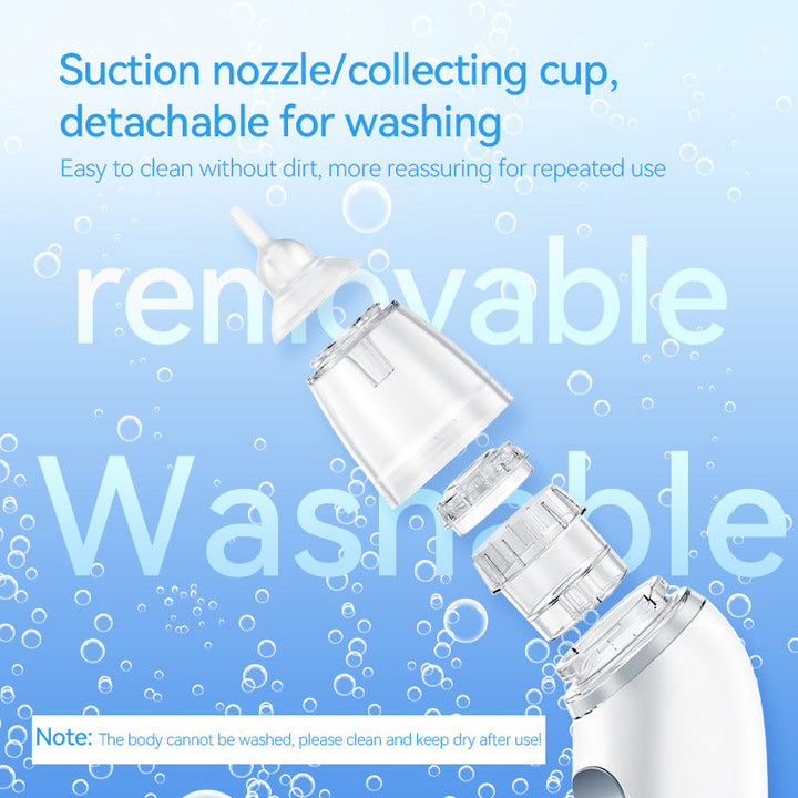 Electric Baby Nasal Aspirator for Gentle Congestion Relief