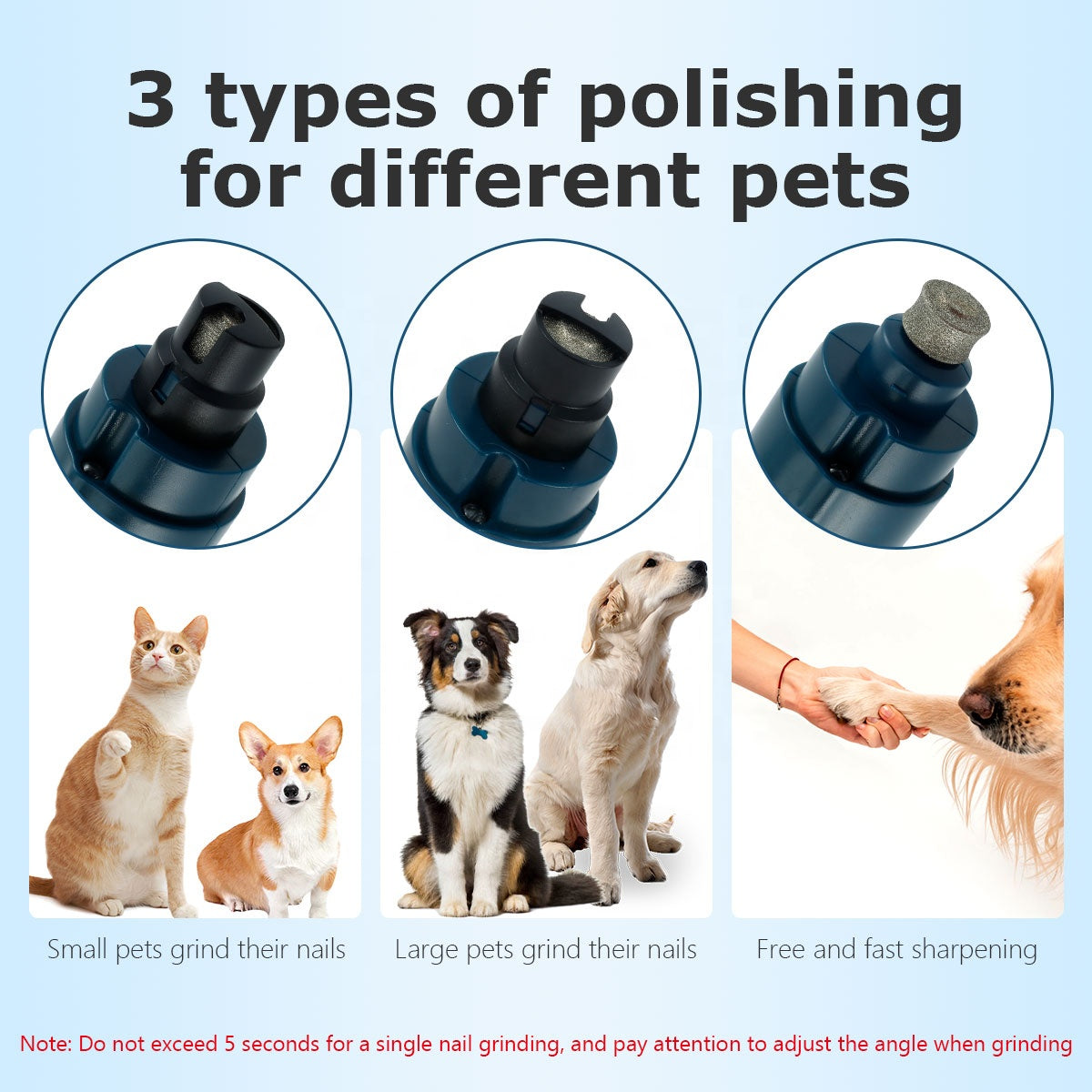 Electric Pet Nail Grinder for Safer At-Home Grooming