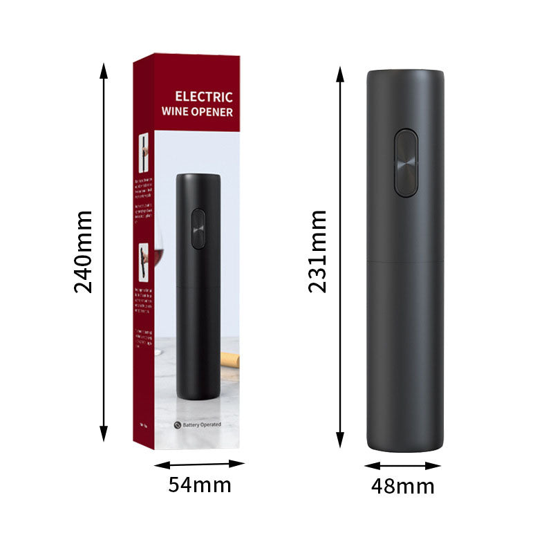 Electric Wine Bottle Opener: One-Button Cork Removal