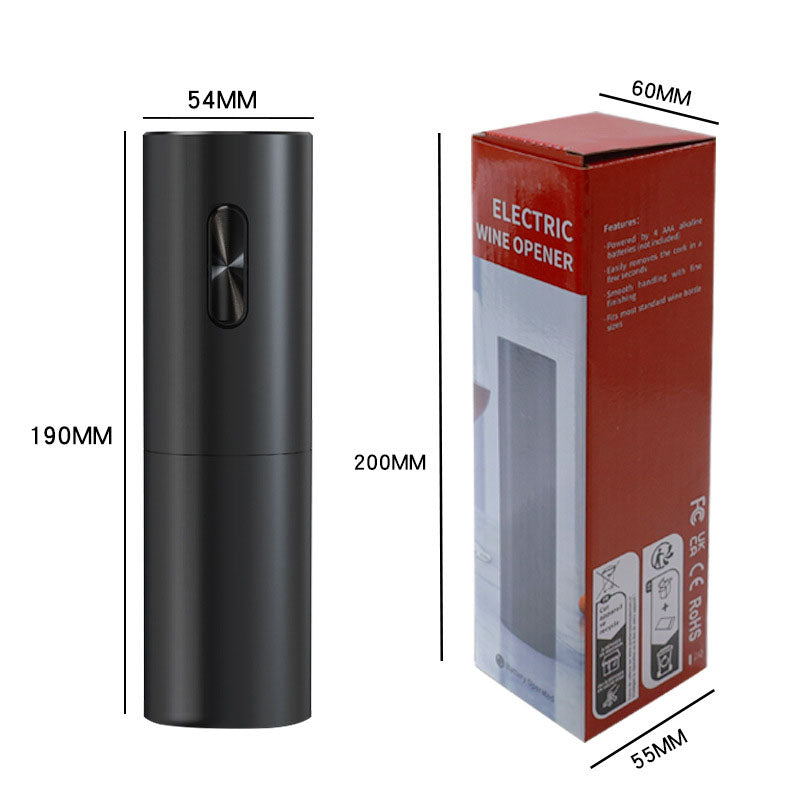 Electric Wine Bottle Opener: One-Button Cork Removal