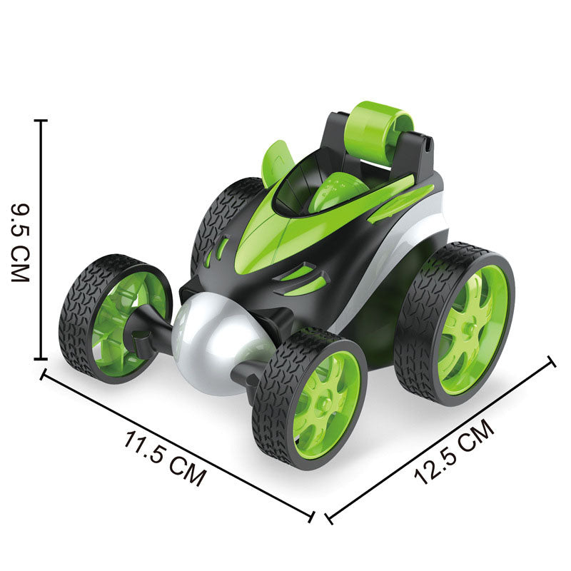 Remote-Controlled Stunt Car Toy for Flips and Spins