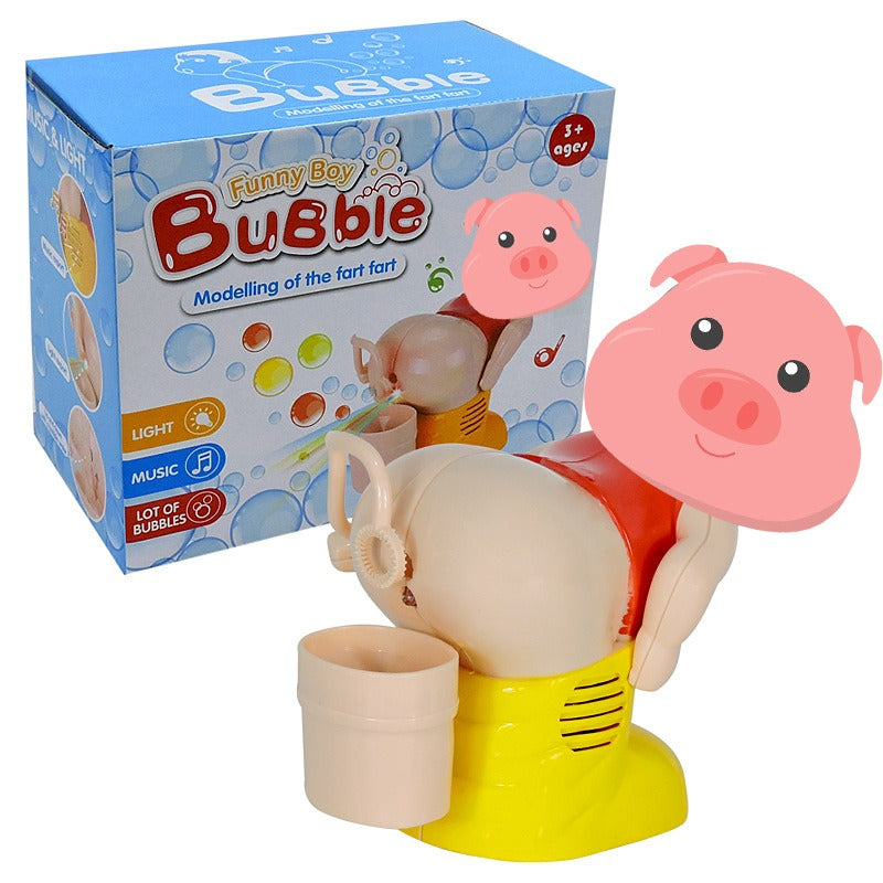 Santa Bubble Machine Toy for Festive Party Entertainment