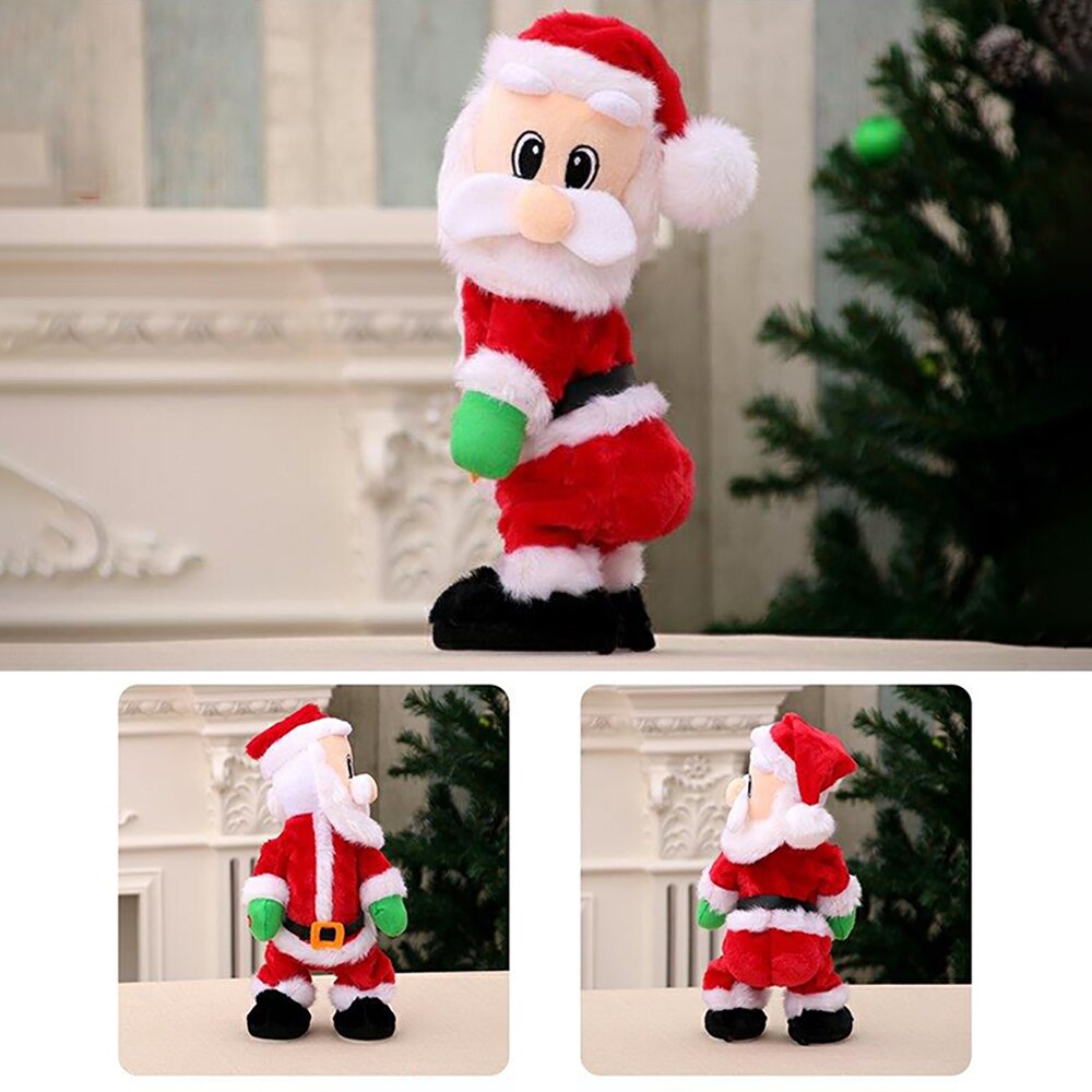 Dancing Santa Claus Musical Plush for Instant Cheer