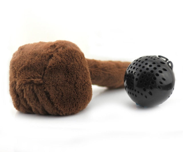 Automatic Plush Ball Dog & Cat Toy for Indoor Play
