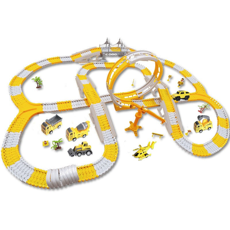 Modular Engineering Track Toy for Creative City Play