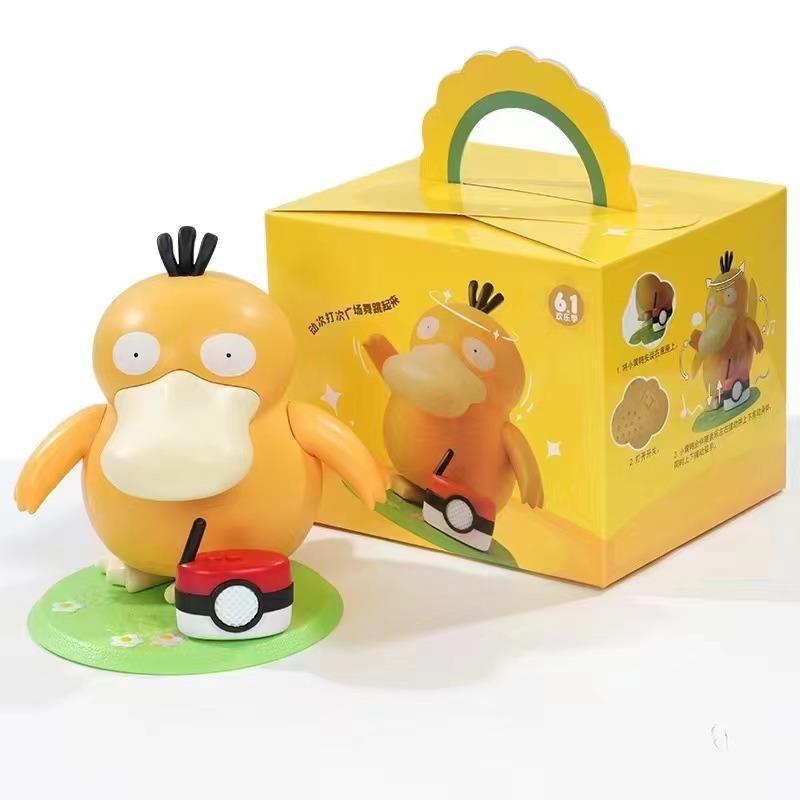 Electric Duck Ornament with Waving Music-Box Charm