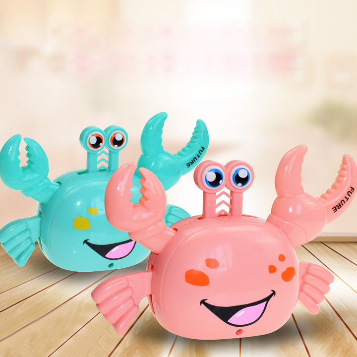Automatic Walking Crab Toy With Lights, Music & Steering
