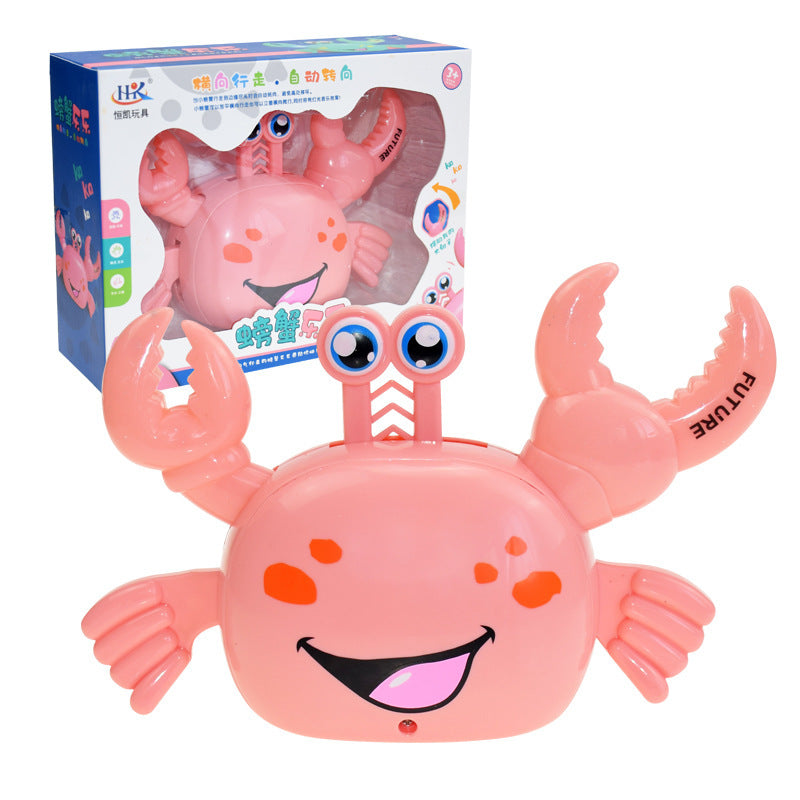 Automatic Walking Crab Toy With Lights, Music & Steering