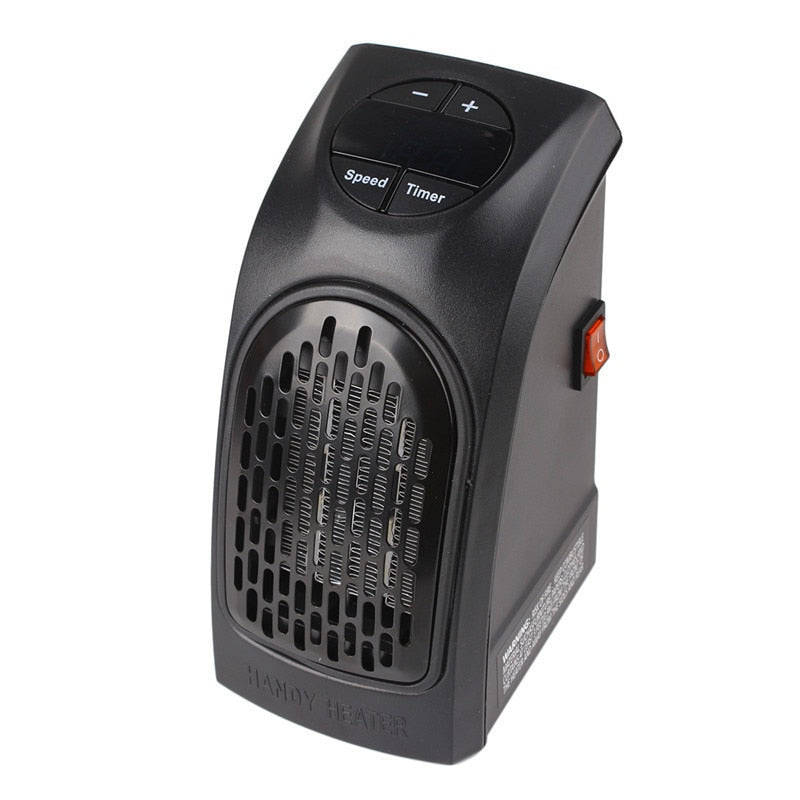Plug-In Electric Wall Heater for Instant Spot Warmth