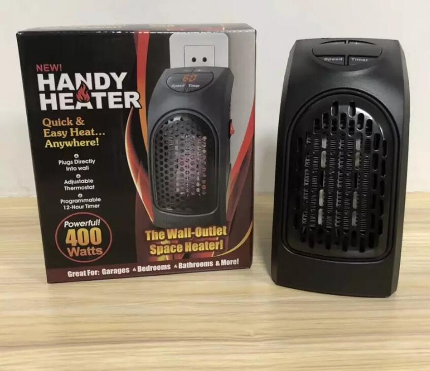 Plug-In Electric Wall Heater for Instant Spot Warmth