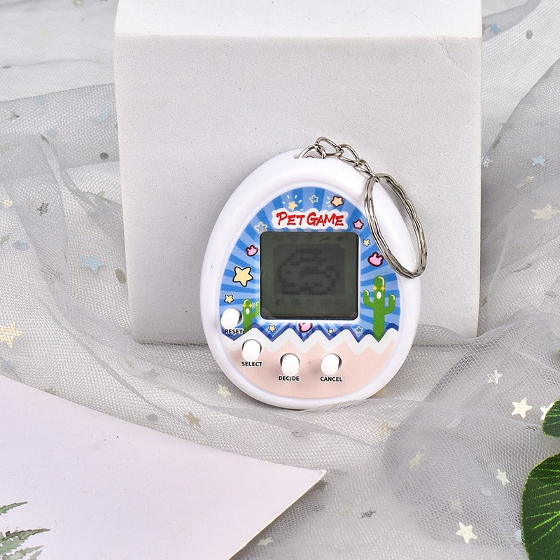 Virtual Pet Keychain Game for Travel and Waiting Fun