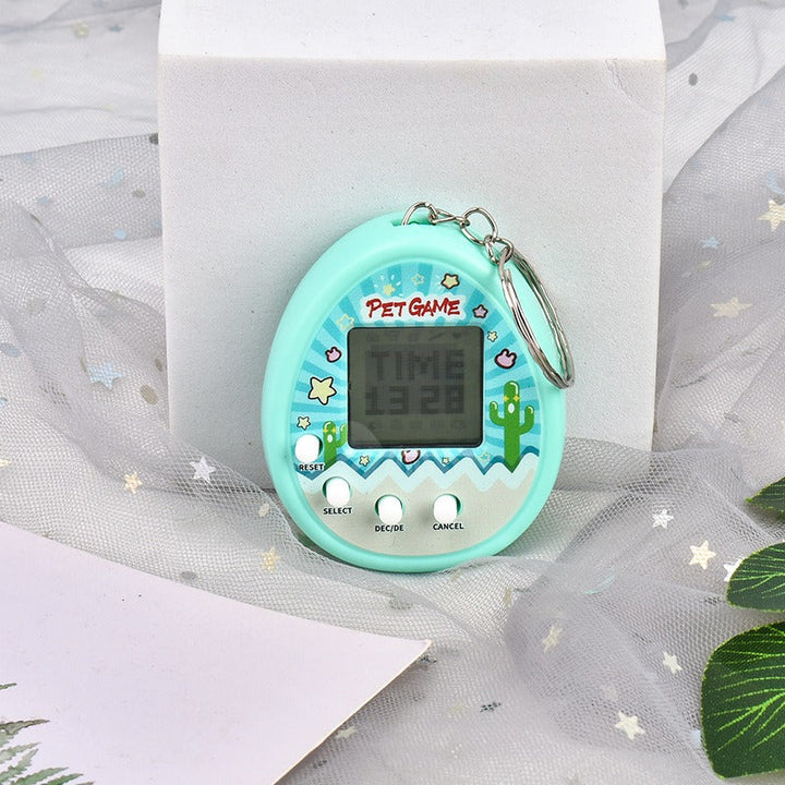 Virtual Pet Keychain Game for Travel and Waiting Fun