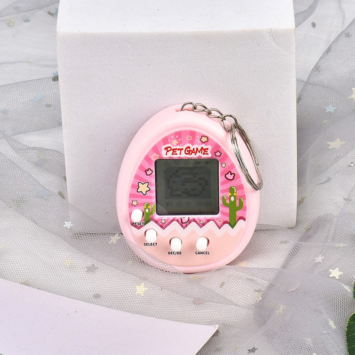 Virtual Pet Keychain Game for Travel and Waiting Fun
