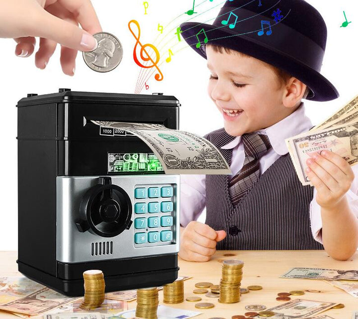 Electronic Piggy Bank ATM: Playful Saving Skills for Kids