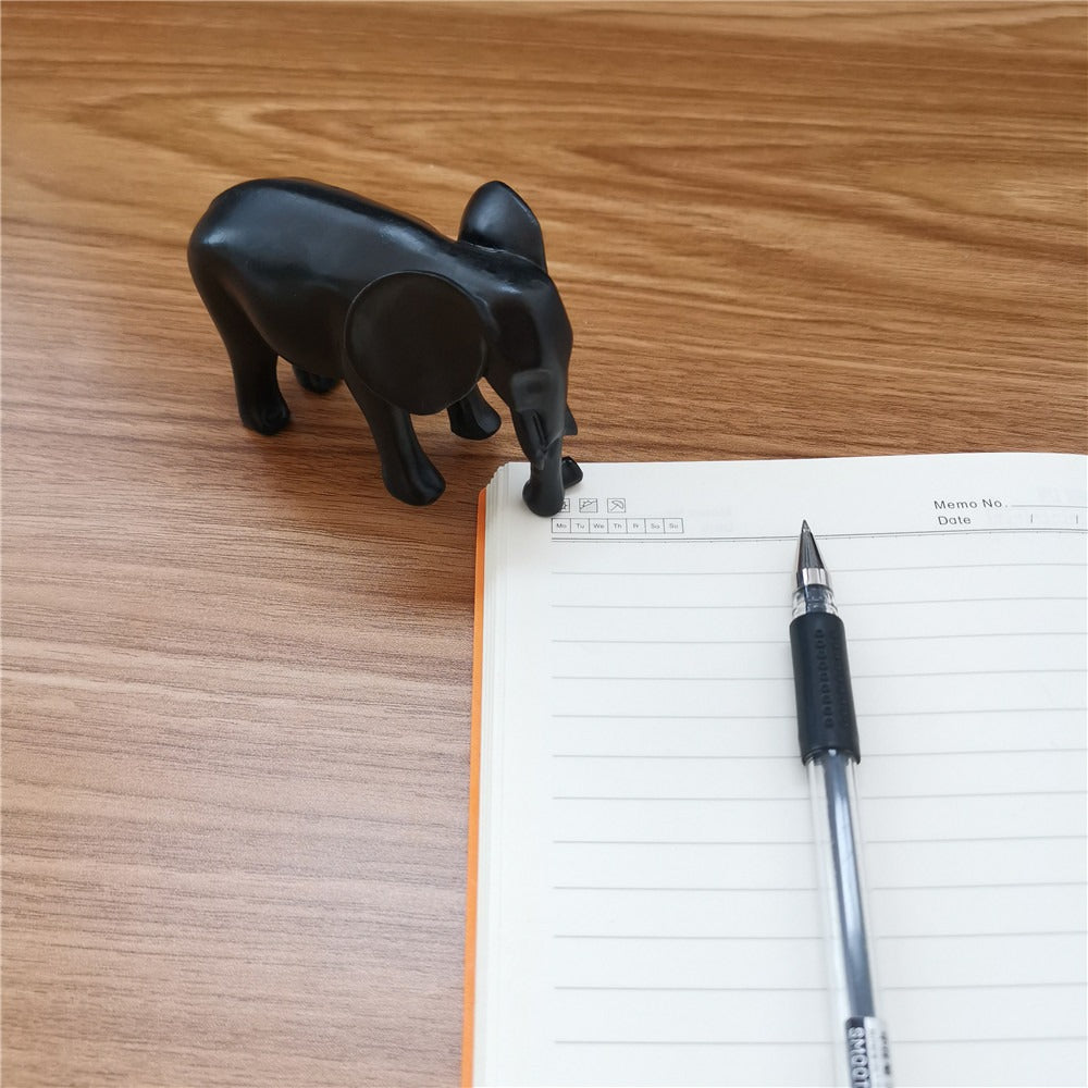 Elephant Desk Ornament for Playful Minimalist Decor